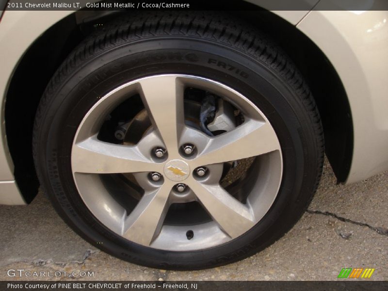Gold Mist Metallic / Cocoa/Cashmere 2011 Chevrolet Malibu LT