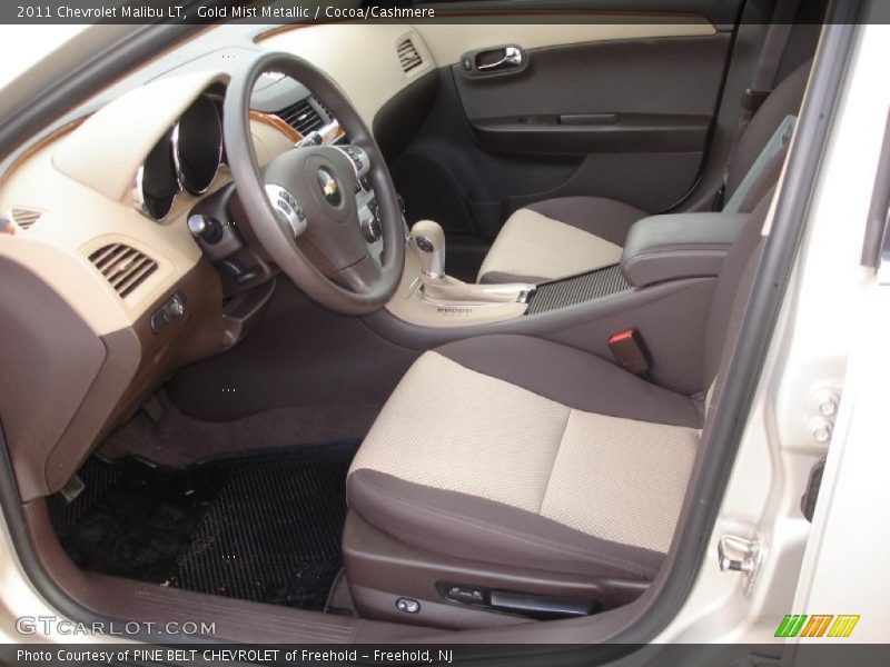 Gold Mist Metallic / Cocoa/Cashmere 2011 Chevrolet Malibu LT