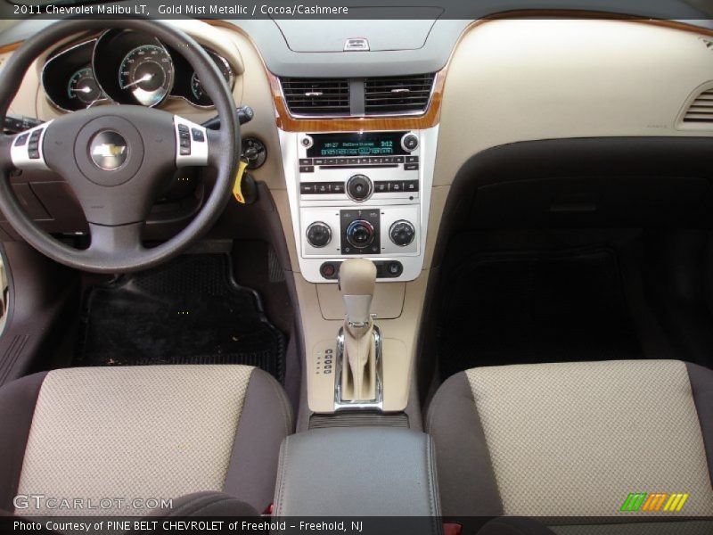 Gold Mist Metallic / Cocoa/Cashmere 2011 Chevrolet Malibu LT