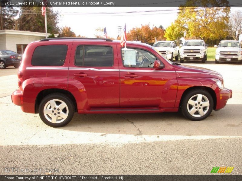 Crystal Red Metallic Tintcoat / Ebony 2011 Chevrolet HHR LT
