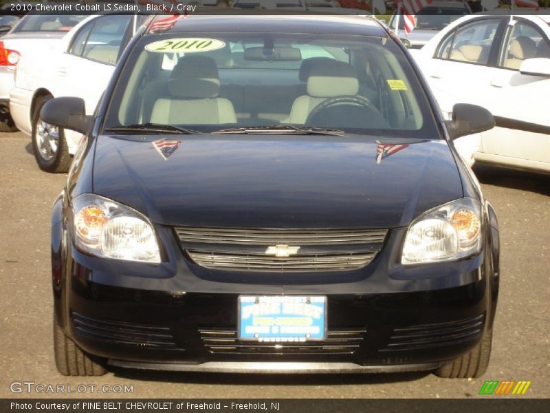 Black / Gray 2010 Chevrolet Cobalt LS Sedan