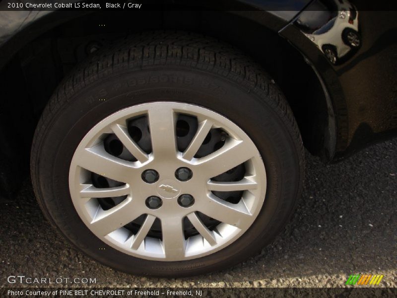 Black / Gray 2010 Chevrolet Cobalt LS Sedan
