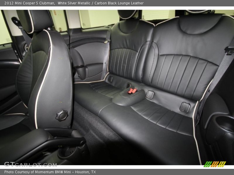  2012 Cooper S Clubman Carbon Black Lounge Leather Interior