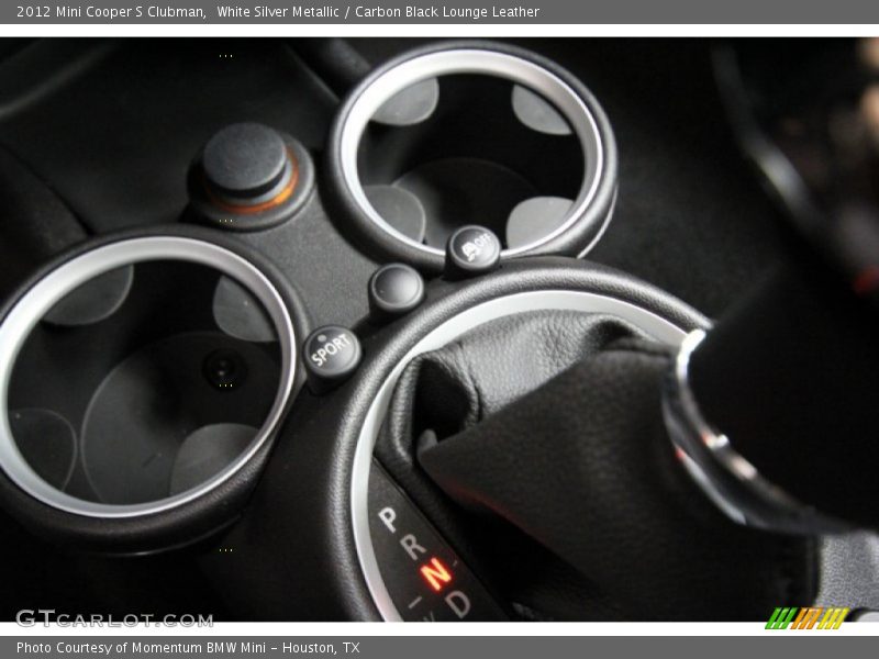 White Silver Metallic / Carbon Black Lounge Leather 2012 Mini Cooper S Clubman