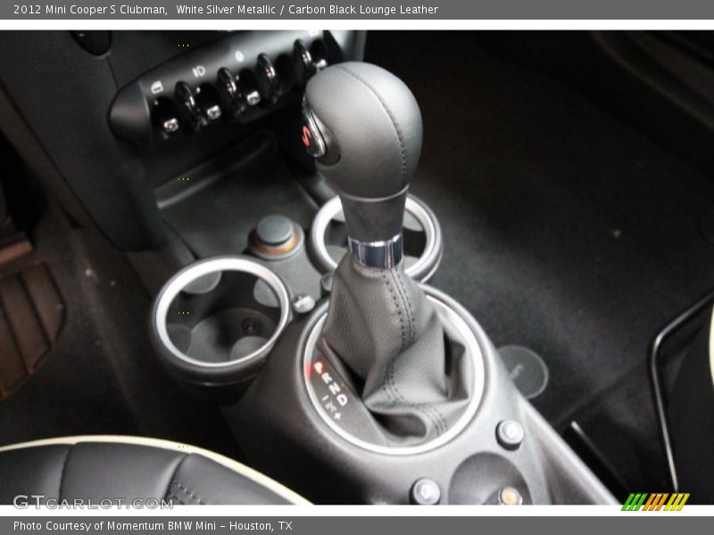  2012 Cooper S Clubman 6 Speed Steptronic Automatic Shifter