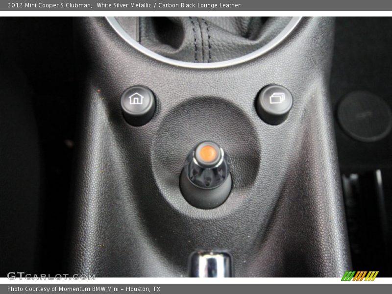 White Silver Metallic / Carbon Black Lounge Leather 2012 Mini Cooper S Clubman