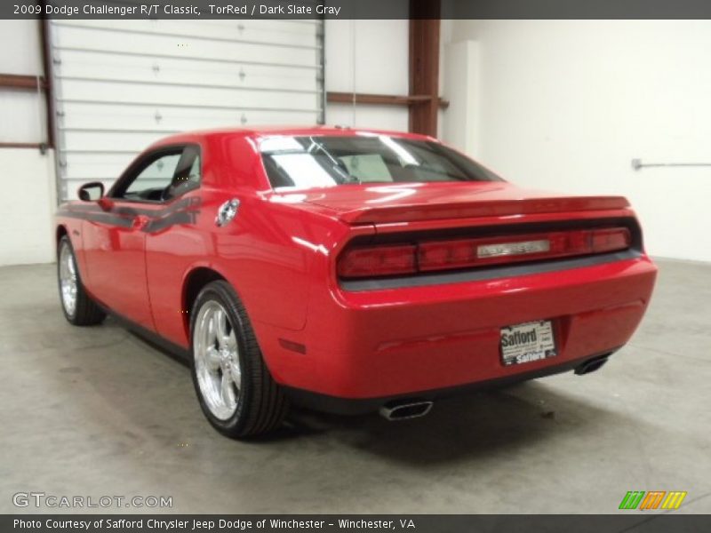 TorRed / Dark Slate Gray 2009 Dodge Challenger R/T Classic