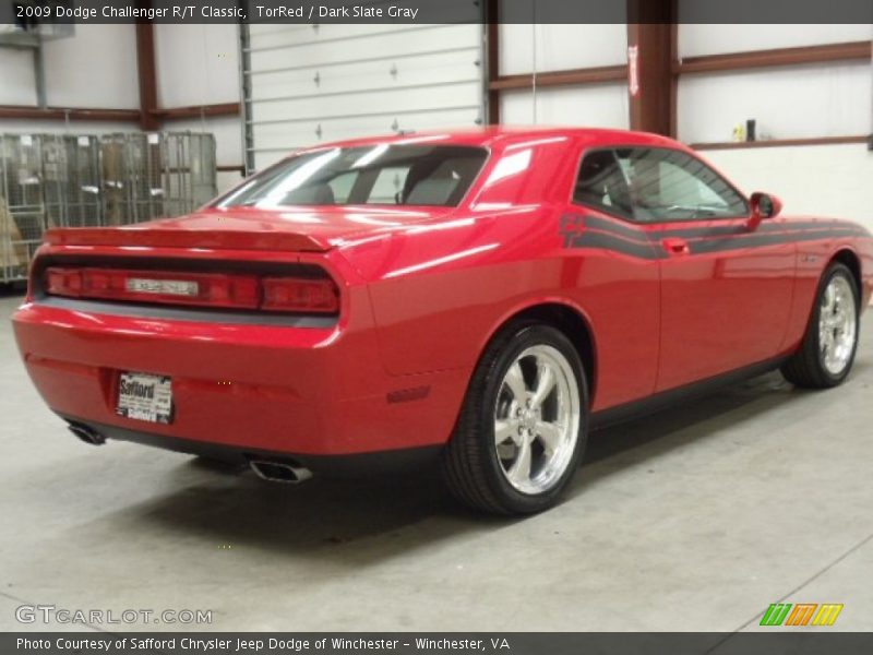 TorRed / Dark Slate Gray 2009 Dodge Challenger R/T Classic