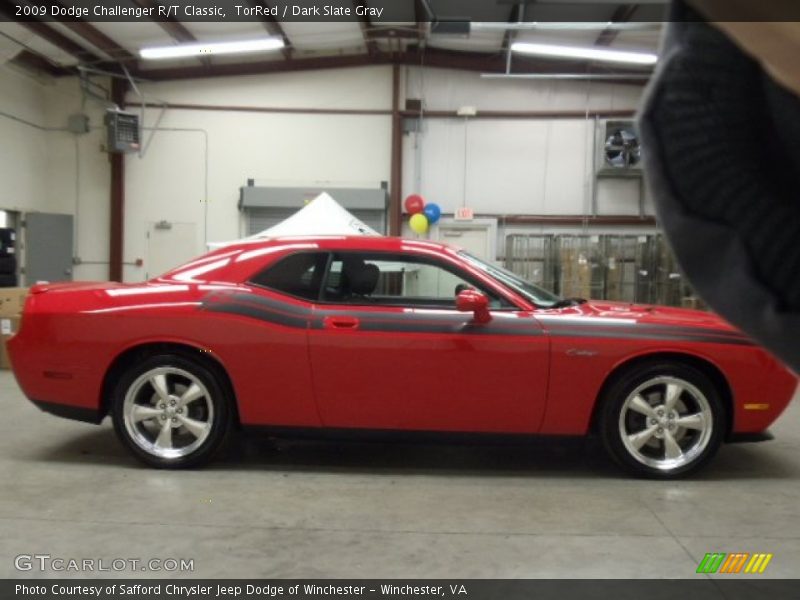 TorRed / Dark Slate Gray 2009 Dodge Challenger R/T Classic
