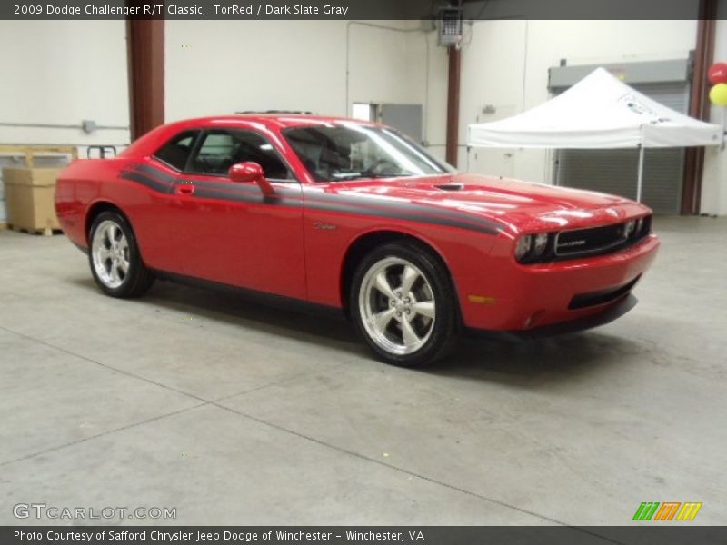 TorRed / Dark Slate Gray 2009 Dodge Challenger R/T Classic