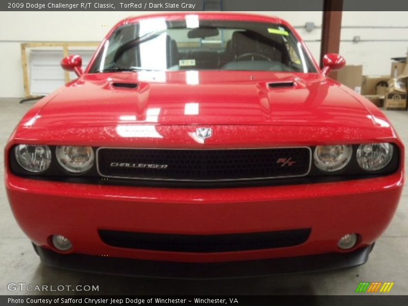 TorRed / Dark Slate Gray 2009 Dodge Challenger R/T Classic
