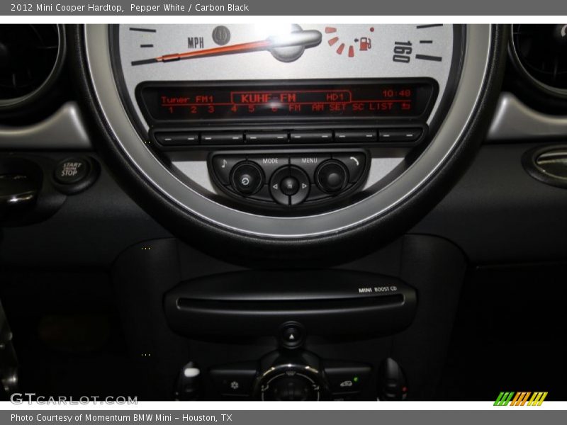 Pepper White / Carbon Black 2012 Mini Cooper Hardtop