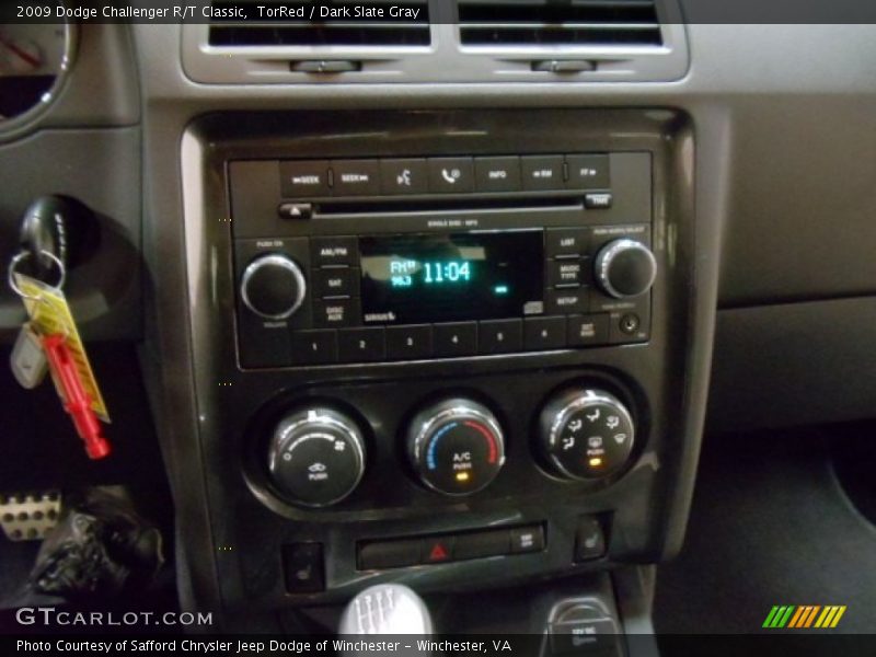 TorRed / Dark Slate Gray 2009 Dodge Challenger R/T Classic