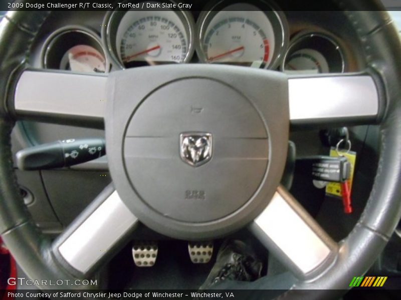 TorRed / Dark Slate Gray 2009 Dodge Challenger R/T Classic