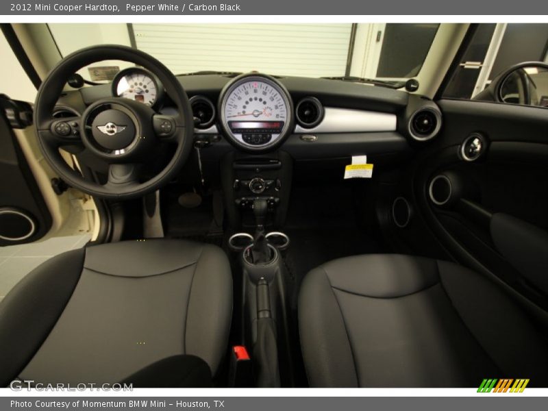Pepper White / Carbon Black 2012 Mini Cooper Hardtop