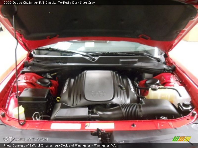  2009 Challenger R/T Classic Engine - 5.7 Liter HEMI OHV 16-Valve MDS VVT V8