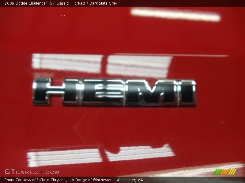 HEMI Badge - 2009 Dodge Challenger R/T Classic