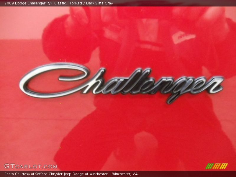 Challenger Badge - 2009 Dodge Challenger R/T Classic