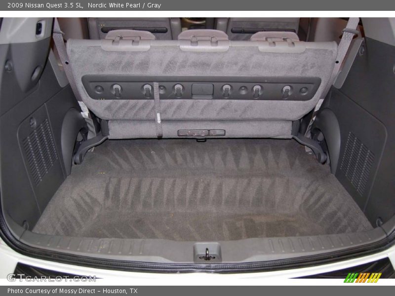 Nordic White Pearl / Gray 2009 Nissan Quest 3.5 SL