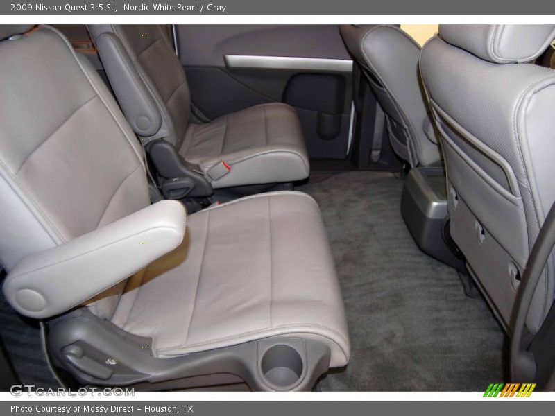 Nordic White Pearl / Gray 2009 Nissan Quest 3.5 SL