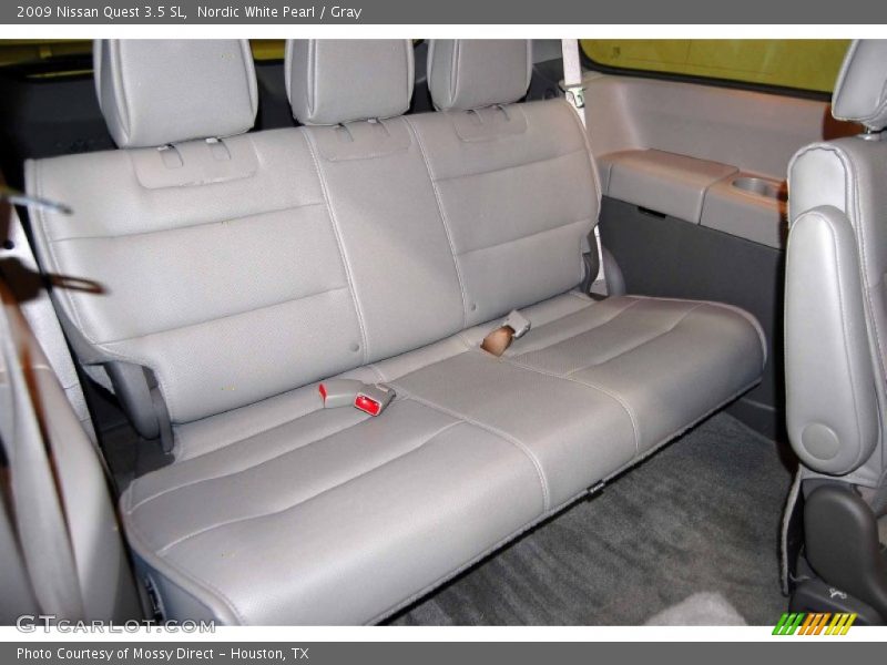 Nordic White Pearl / Gray 2009 Nissan Quest 3.5 SL