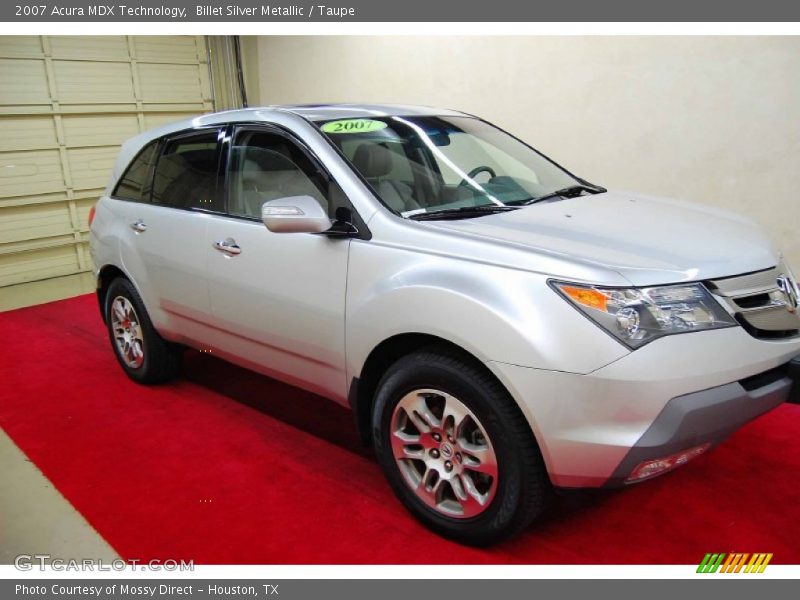 Billet Silver Metallic / Taupe 2007 Acura MDX Technology