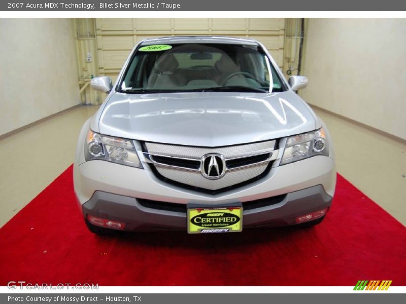 Billet Silver Metallic / Taupe 2007 Acura MDX Technology