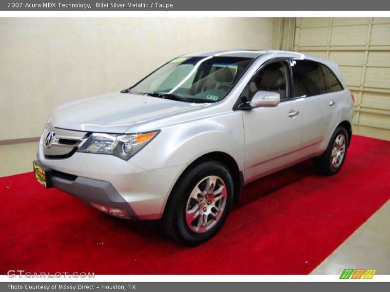 Billet Silver Metallic / Taupe 2007 Acura MDX Technology