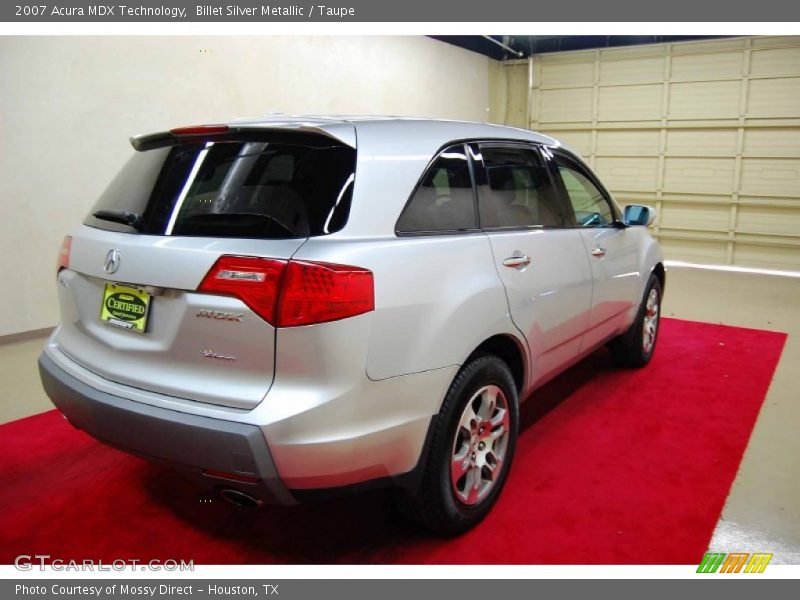 Billet Silver Metallic / Taupe 2007 Acura MDX Technology