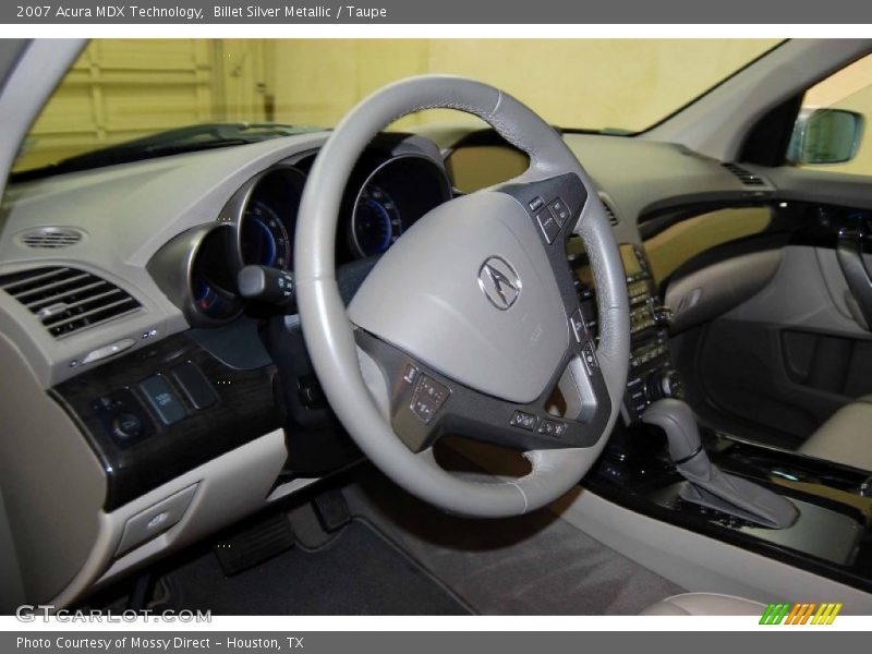 Billet Silver Metallic / Taupe 2007 Acura MDX Technology
