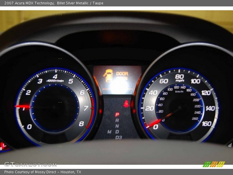 Billet Silver Metallic / Taupe 2007 Acura MDX Technology
