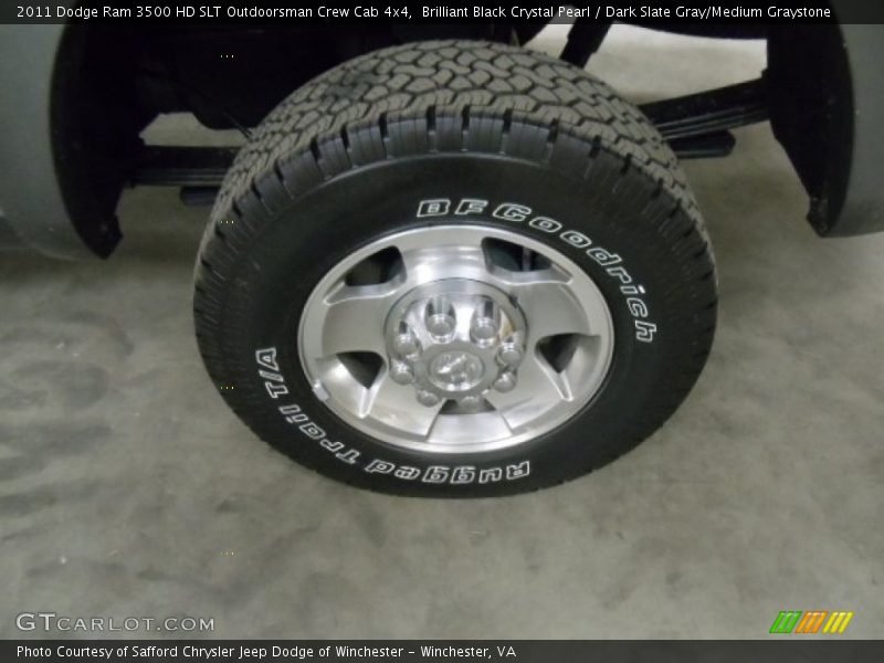  2011 Ram 3500 HD SLT Outdoorsman Crew Cab 4x4 Wheel