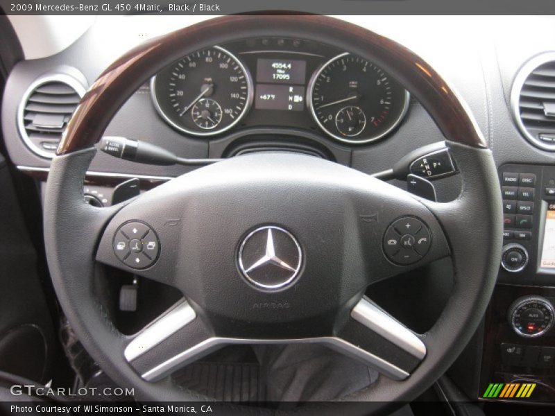 Black / Black 2009 Mercedes-Benz GL 450 4Matic