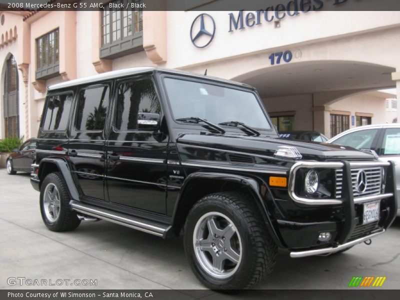 Black / Black 2008 Mercedes-Benz G 55 AMG