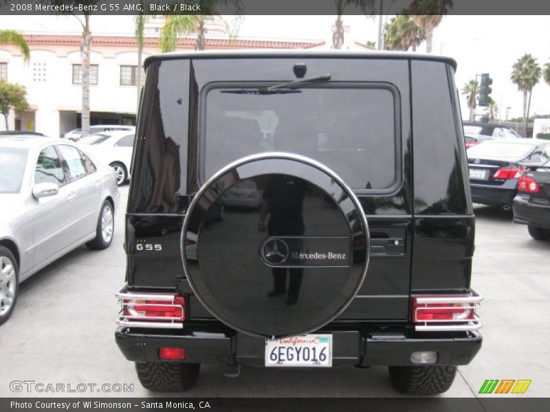 Black / Black 2008 Mercedes-Benz G 55 AMG