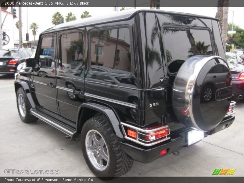 Black / Black 2008 Mercedes-Benz G 55 AMG