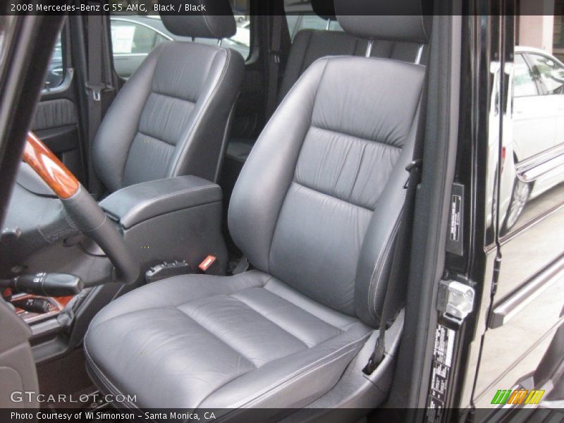 Black / Black 2008 Mercedes-Benz G 55 AMG