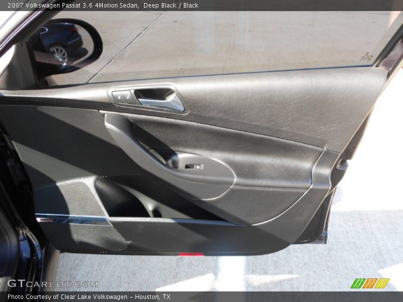 Deep Black / Black 2007 Volkswagen Passat 3.6 4Motion Sedan