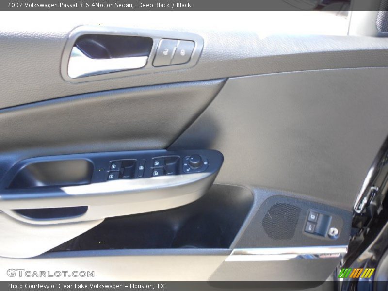 Deep Black / Black 2007 Volkswagen Passat 3.6 4Motion Sedan