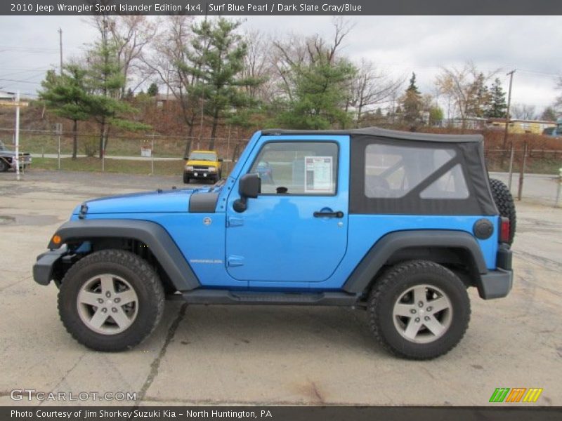 Islander Edition in Surf Blue Pearl - 2010 Jeep Wrangler Sport Islander Edition 4x4