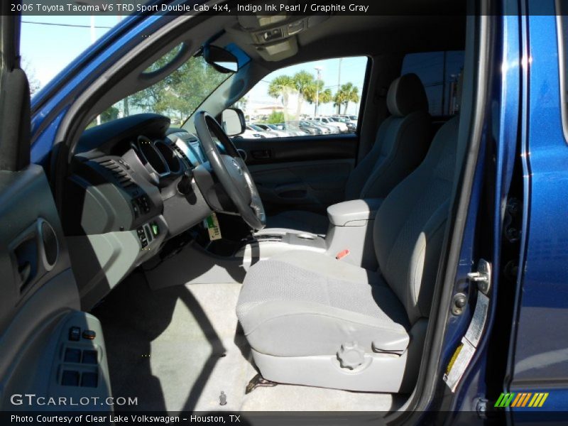 Indigo Ink Pearl / Graphite Gray 2006 Toyota Tacoma V6 TRD Sport Double Cab 4x4