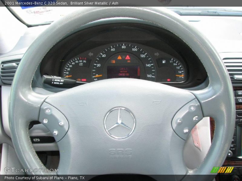 Brilliant Silver Metallic / Ash 2001 Mercedes-Benz C 320 Sedan