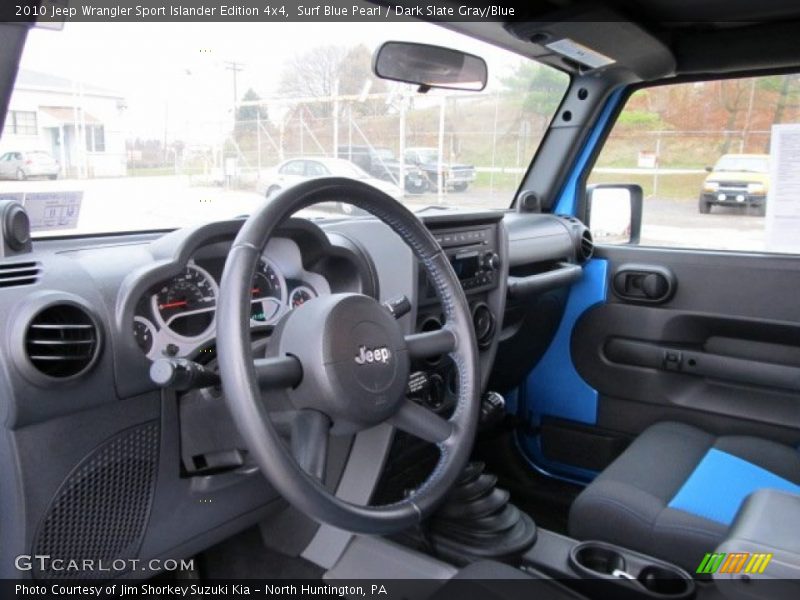  2010 Wrangler Sport Islander Edition 4x4 Dark Slate Gray/Blue Interior