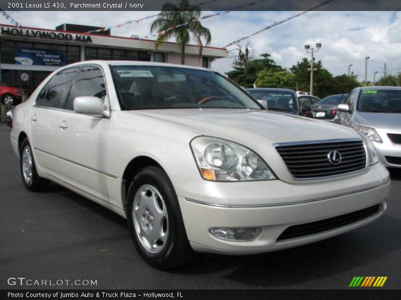 Parchment Crystal / Ivory 2001 Lexus LS 430