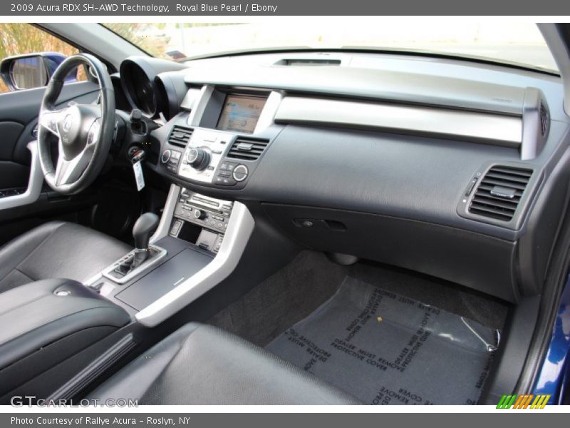 Royal Blue Pearl / Ebony 2009 Acura RDX SH-AWD Technology