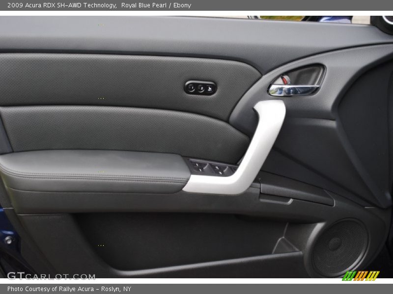 Royal Blue Pearl / Ebony 2009 Acura RDX SH-AWD Technology