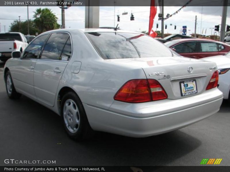 Parchment Crystal / Ivory 2001 Lexus LS 430