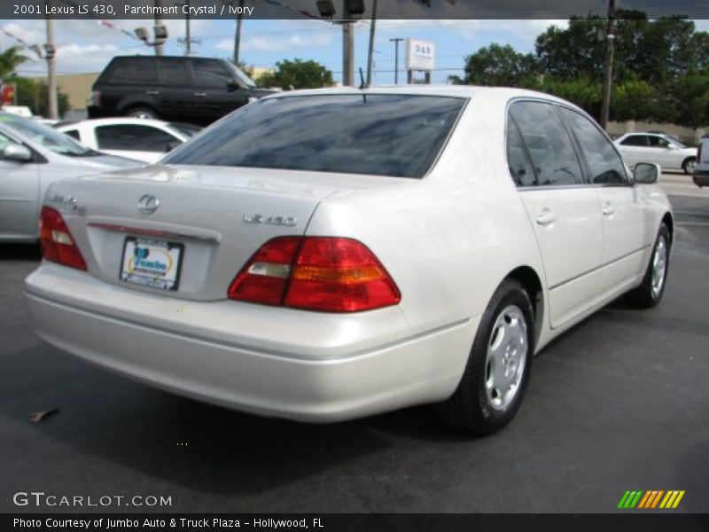 Parchment Crystal / Ivory 2001 Lexus LS 430