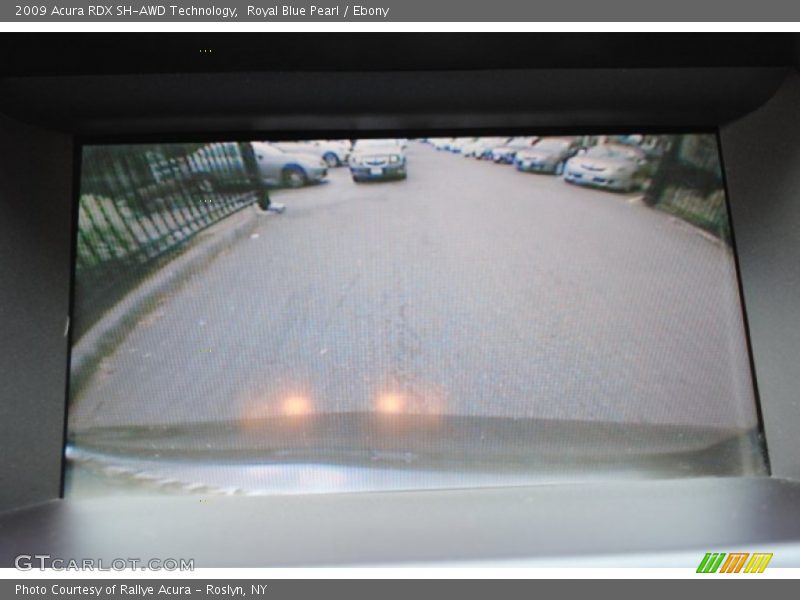 Royal Blue Pearl / Ebony 2009 Acura RDX SH-AWD Technology
