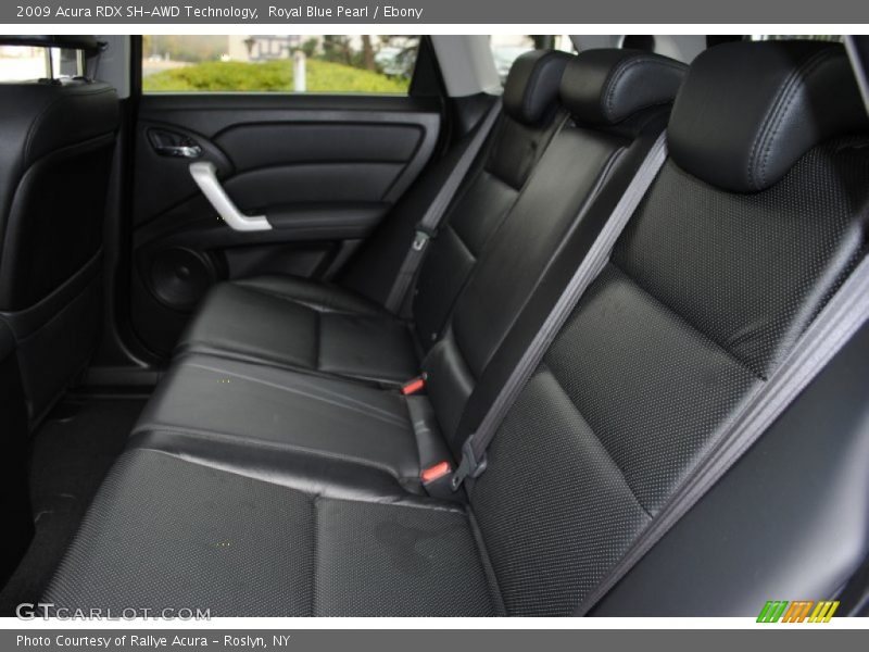 Royal Blue Pearl / Ebony 2009 Acura RDX SH-AWD Technology